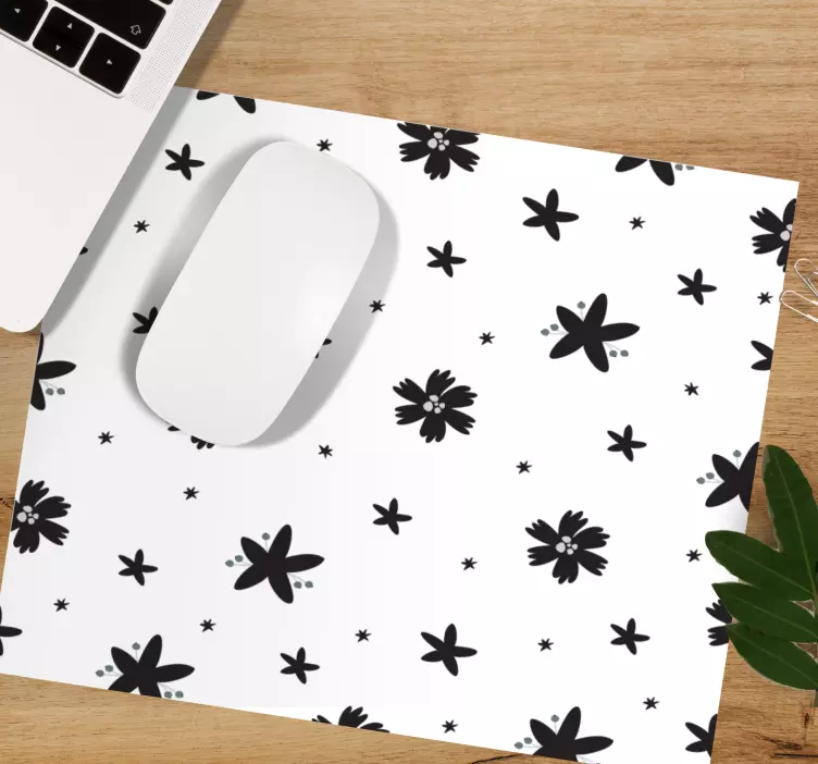 Tapis de souris motif illustration botanique - TenStickers