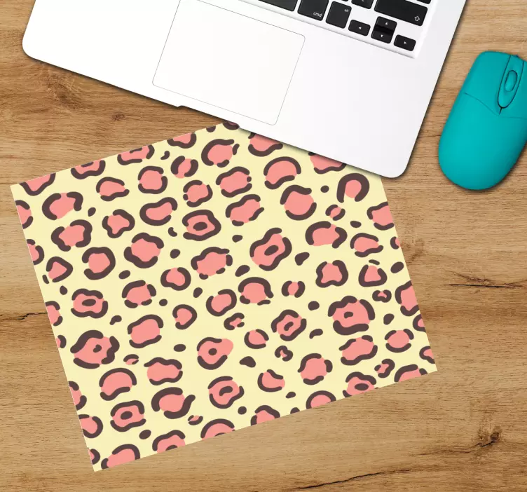 Tapis de souris motif imprimé léopard - TenStickers
