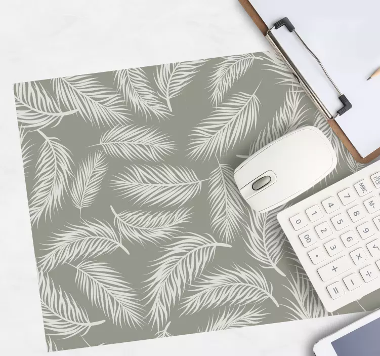 Tapis de souris motif inspiré du feuillage - TenStickers