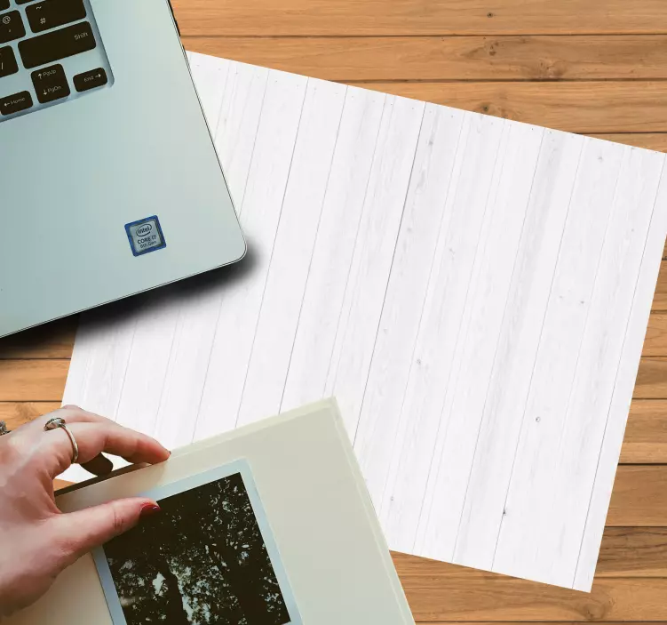 Tapis de souris motif texture bois minimaliste - TenStickers