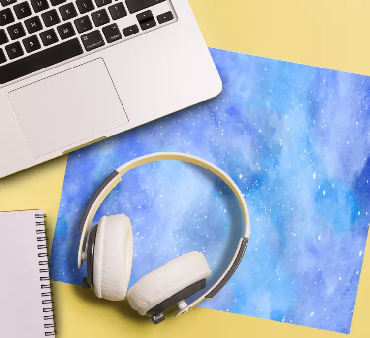 Tapis de souris motif texture cosmique étoilée - TenStickers