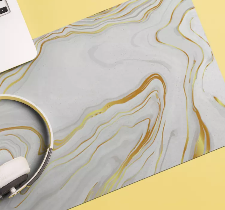 XXL Tapis de souris effet marbre - TenStickers