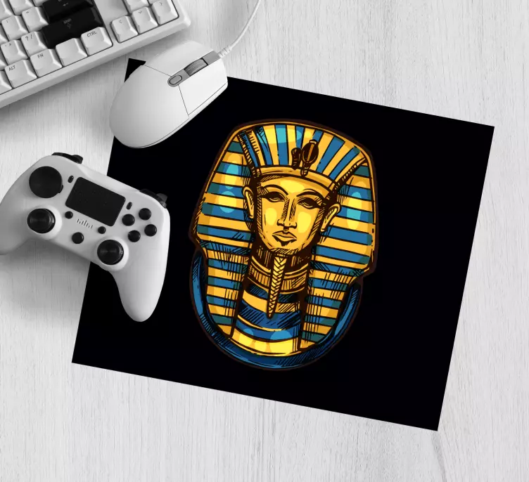 Tapis de souris original pharaon égyptien ancien - TenStickers