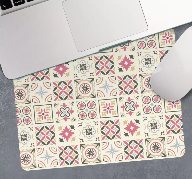 Tapis de souris original Collage "nicolle" - TenStickers