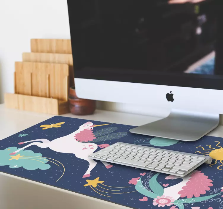 Tapis de souris original licornes - TenStickers