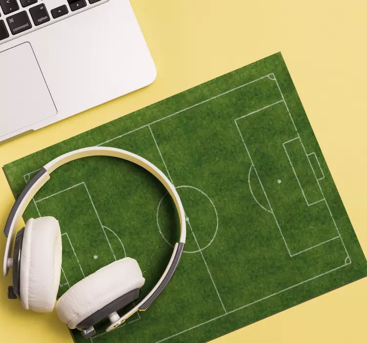 Tapis de souris original terrain de football - TenStickers