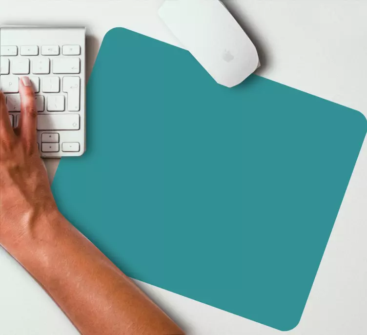 Couleur turquoise plus de tapis de souris - TenStickers