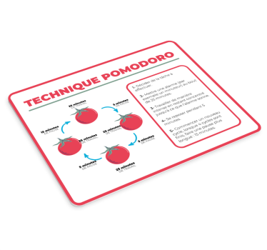 Tapis de souris original technique d'étude - TenStickers