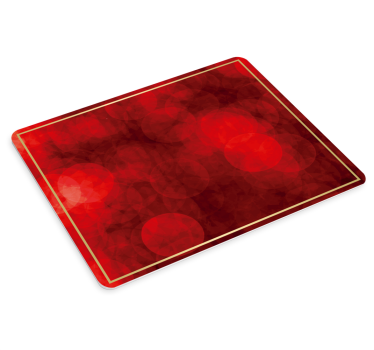 Tapis de souris noël motifs rouges élégants - TenStickers