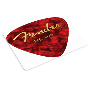 Tapis de souris médiator fender rouge - TenStickers