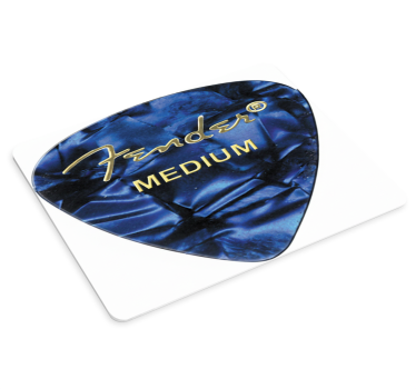 Tapis de souris médiator bleu fender - TenStickers