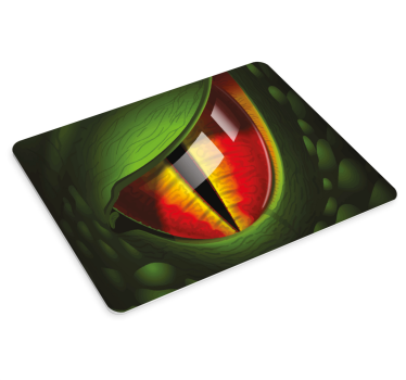 Tapis de souris gamer art des yeux vibrants - TenStickers