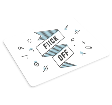 Tapis de souris citation message percutant - TenStickers