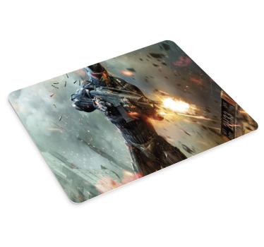 Tapis de souris gamer soldat futuriste en action - TenStickers