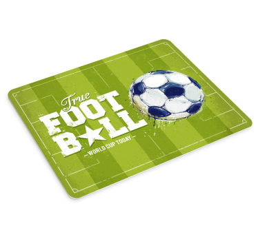 Tapis de souris gamer ballon de foot stylisé - TenStickers