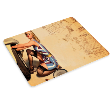 Tapis de souris original glamour vintage pinup - TenStickers