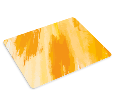 Tapis de souris Jaune-orange - TenStickers