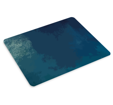 Tapis de souris Bleu - TenStickers