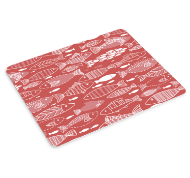 Tapis de souris motif poisson élégant - TenStickers
