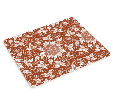 Tapis de souris motif paisley floral - TenStickers