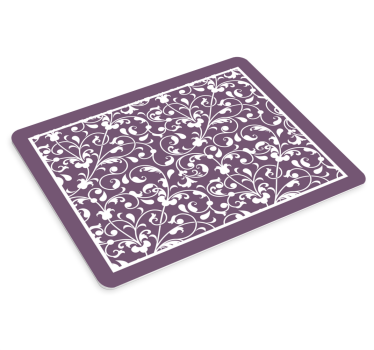 Tapis de souris motif tourbillon floral - TenStickers
