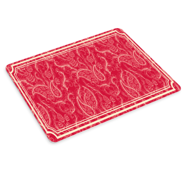 XXL Tapis de souris motif paisley rouge - TenStickers