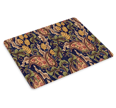 Tapis de souris motif vigne florale - TenStickers