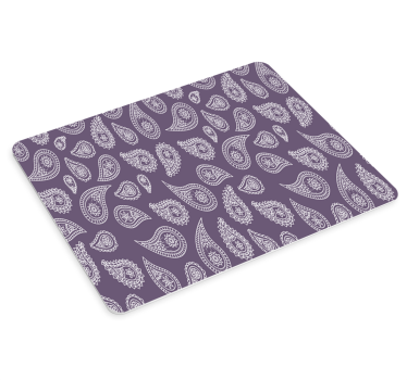 Tapis de souris motif paisley complexe - TenStickers