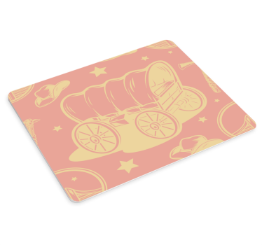Tapis de souris original motif wagon vintage - TenStickers