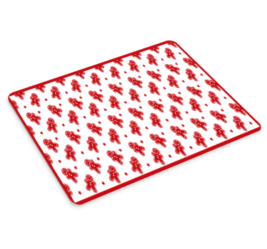 Tapis de souris noël motif bonhomme en pain d'épice - TenStickers