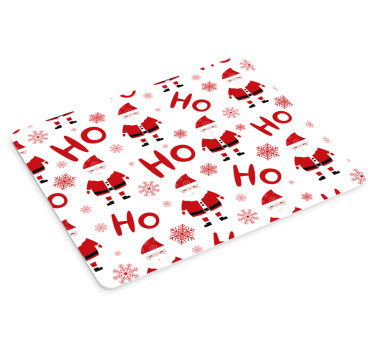 Père noël et hohoho noël tapis de souris - TenStickers