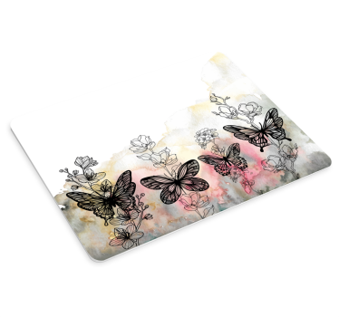 Tapis de souris art papillon - TenStickers