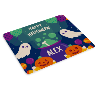 Tapis de souris personnalisable thème halloween - TenStickers