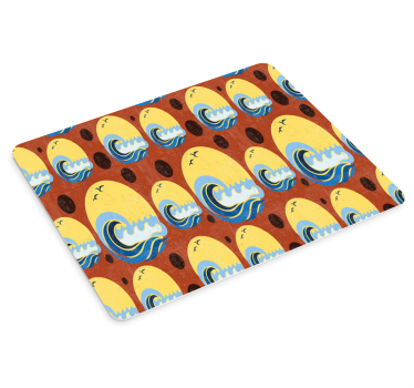 Tapis de souris motif vagues audacieuses - TenStickers