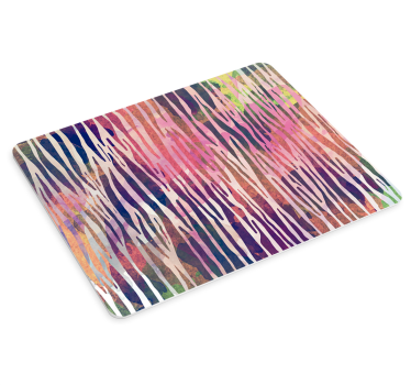 Tapis de souris motif texture rayée colorée - TenStickers