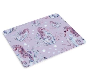 Tapis de souris gamer motif aquatique hippocampe - TenStickers