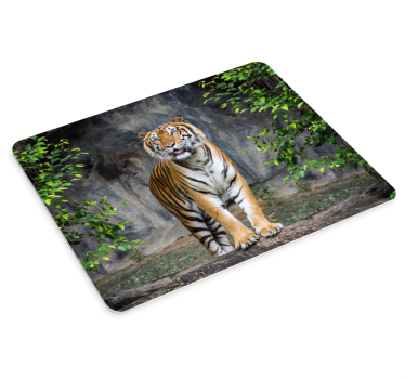 tapis de souris style original Tigre majestueux - TenStickers