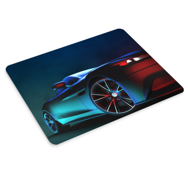 Tapis de souris gamer vue latérale de voiture élégante - TenStickers