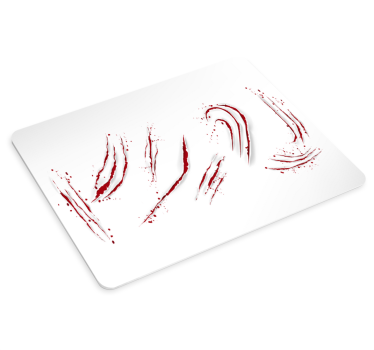 Tapis de souris gamer motif de griffes féroces - TenStickers