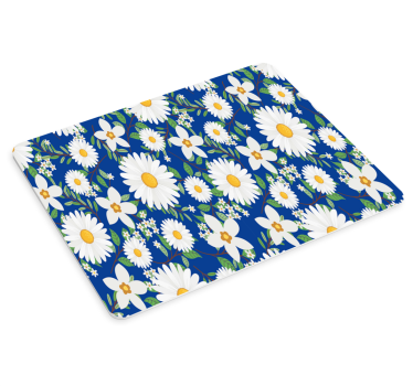 Tapis de souris motif fleurs épanouies - TenStickers
