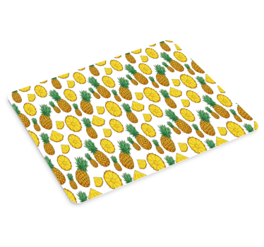 Tapis de souris motif ananas répétitif - TenStickers