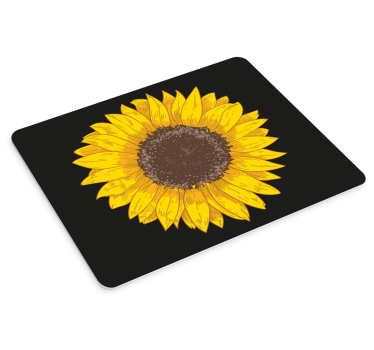 Tapis de souris original centre de table tournesols - TenStickers
