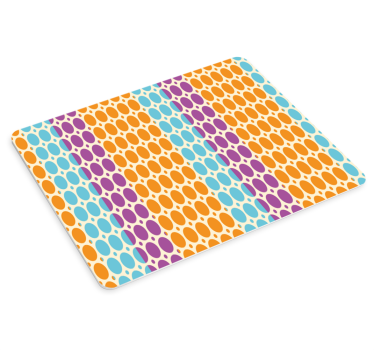 Tapis de souris motif arrangement à pois colorés - TenStickers