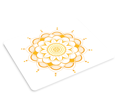 Tapis de souris motif fleur de mandala - TenStickers