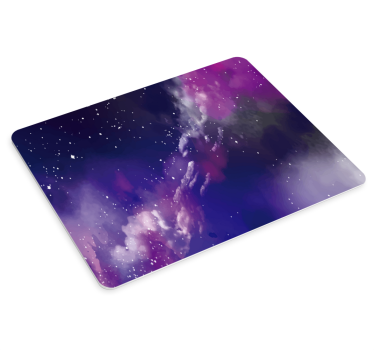 Tapis de souris gamer motifs de nébuleuses cosmiques - TenStickers