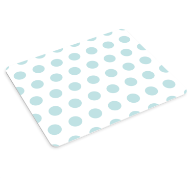 Tapis de souris motif fantaisie à pois - TenStickers