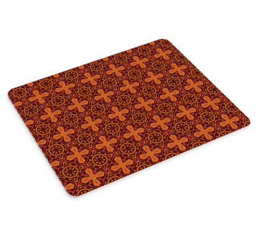 Tapis de souris motif agencement géométrique coloré - TenStickers