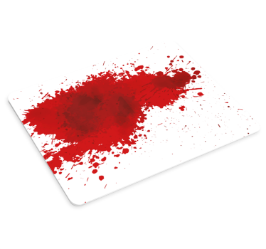 Tapis de souris original Éclaboussure rouge dynamique - TenStickers