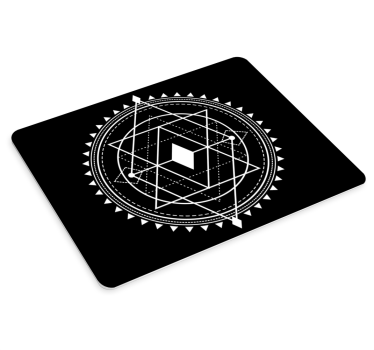 Tapis de souris motif mandala géométrique - TenStickers