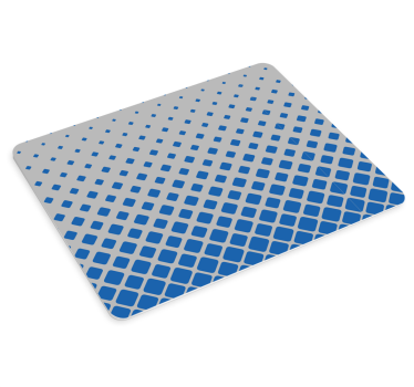 Tapis de souris motif formes géométriques bleues - TenStickers